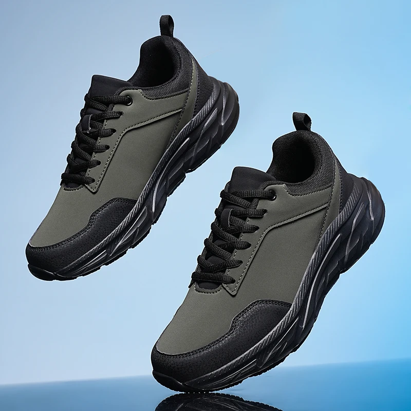 New 2024 Autumn Men Sneakers Breathable Casual Shoes Men Fashion Lightweight Walking Flats Shoe Hot Sale Footwear Plus Size 48