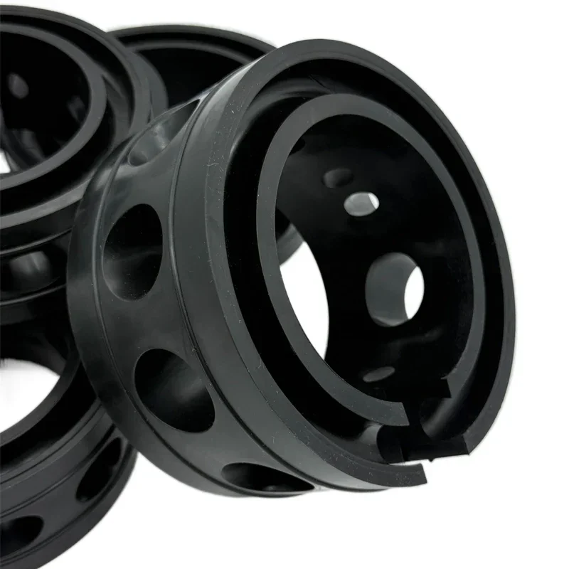 2pc Power-Up Style Universal Car Bumper Spring Buffer Rubber Gel Protection for Shocks Reduce Vibration Noise A+/B+/C/D Type