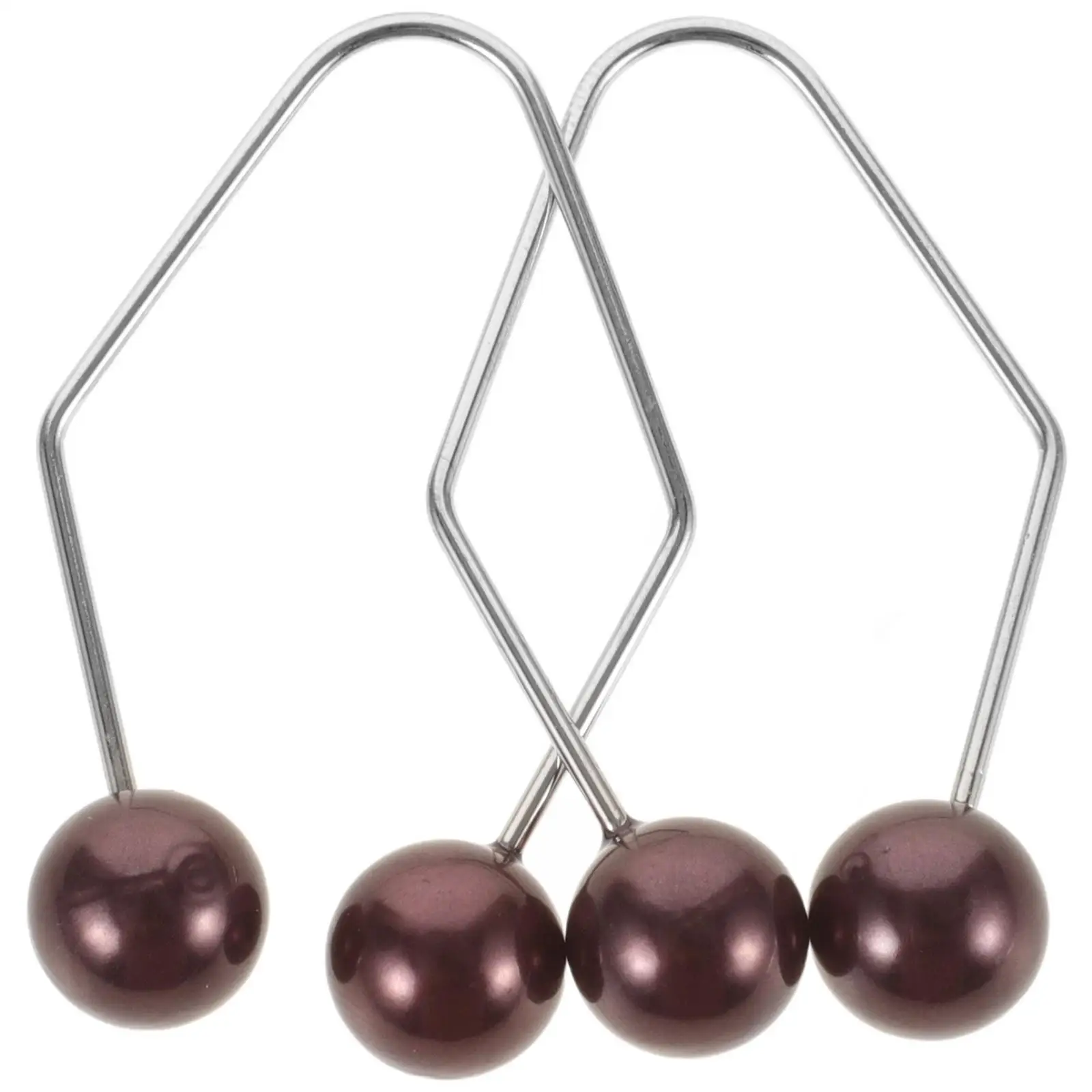 

1 Pair Black Metal Dimple Maker Facial Tools Cheeks Clip Balls Adjustable Intensity Face Trainer For Women Men