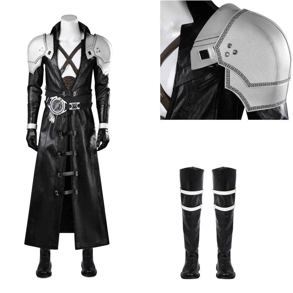 

Game Role Playing FF VII Rebirth Safiros Role Playing Battle Suit Safiros Halloween Carnival High Quality Uniform Cus