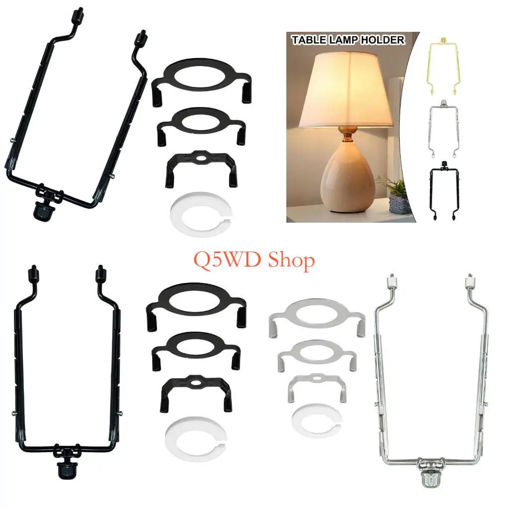 Q5WD Lighting Hardware Component Lamp Replacement Part Iron Texture for Lamp