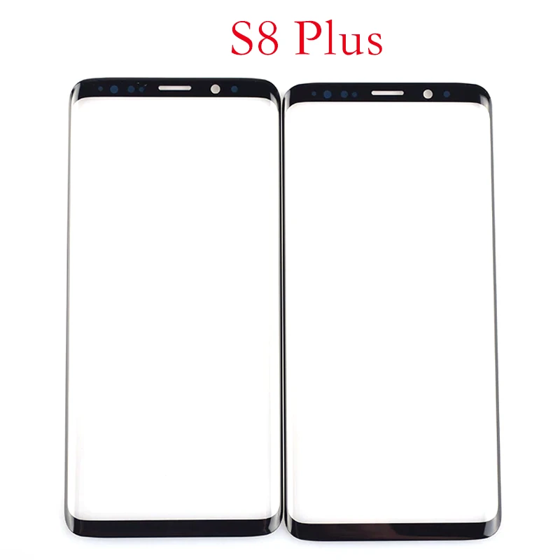 Glass with OCA For Samsung Galaxy S8 / S8 Plus / S9 / S9 Plus Touch Screen LCD Front Outer Glass Lens Panel Touchscreen Glass