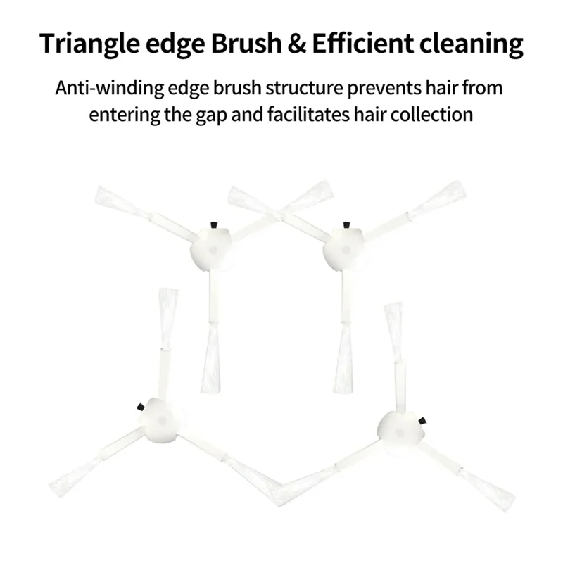 Abza-para xiaomi x20 +/x20 plus robô aspirador de pó principal escova lateral filtro mop almofadas sacos pó substituições peças