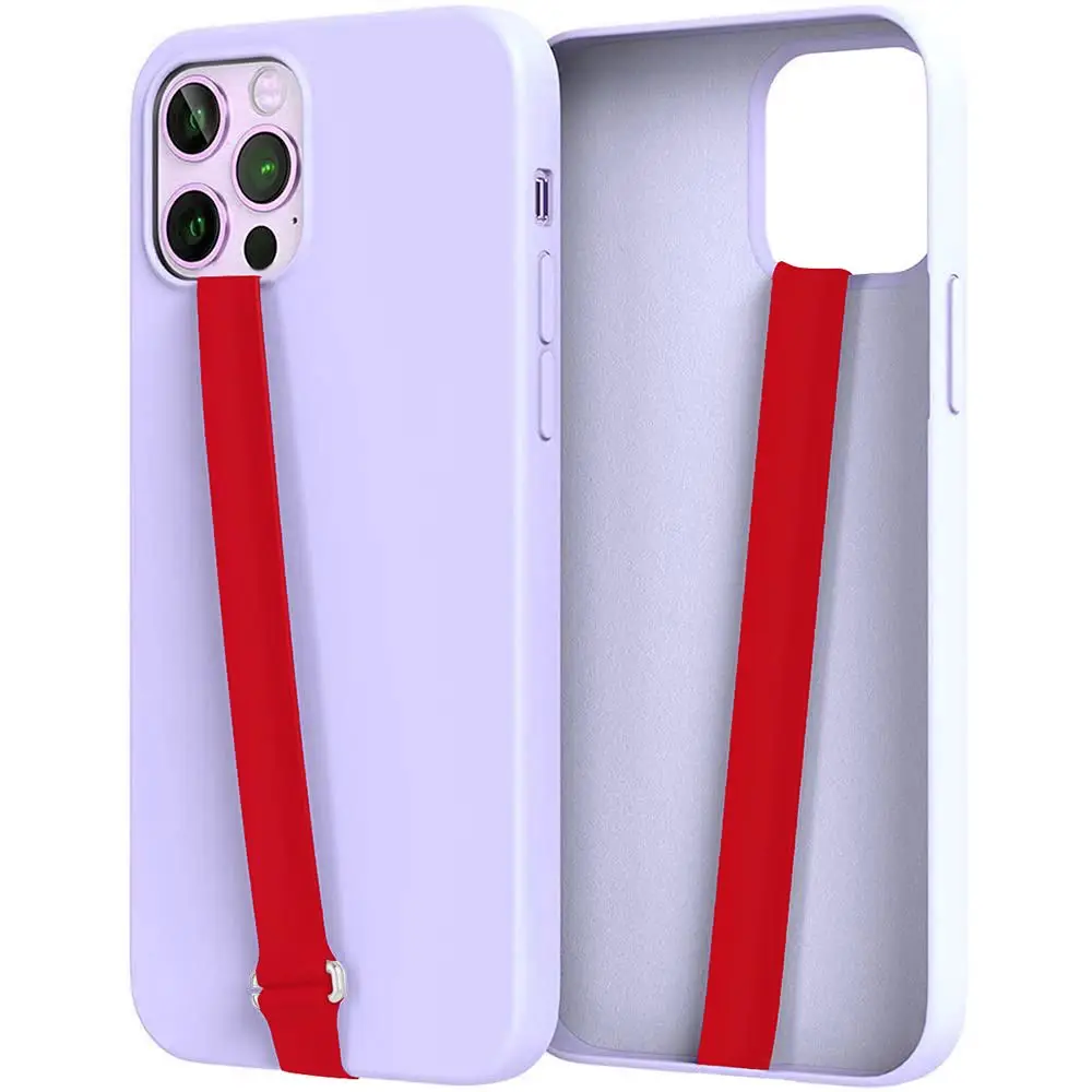 

Мягкие силиконовые веревки, кольцо на палец, браслет для iPhone Samsung