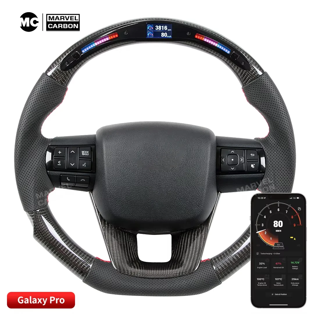 

LED Performance Steering Wheel Display Compatible for Toyota Hilux Revo LED Digital Display