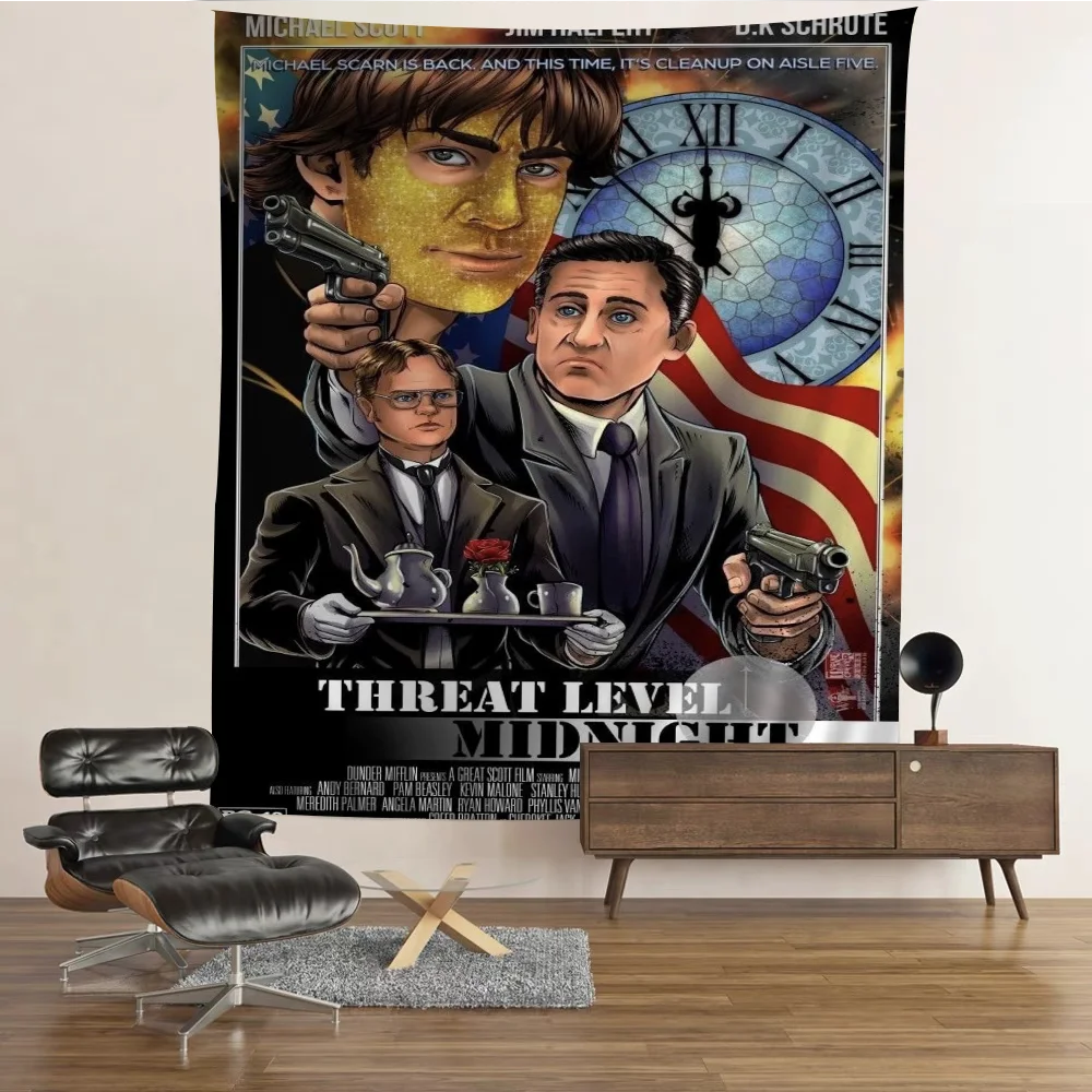 T-Threat L-Level M-Midnight Colorful Tapestry Wall Hanging Bohemian Wall Tapestries Mandala Wall Art Decor