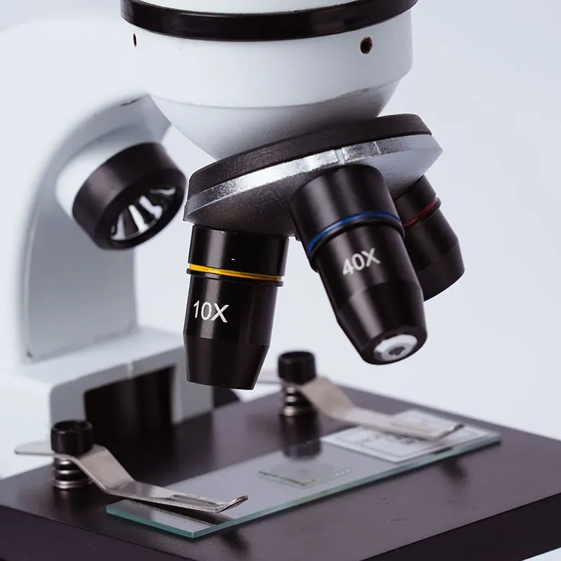 2025 Professional Microscope Lens Laboratory 640X Optical Plastic Children's Microscope