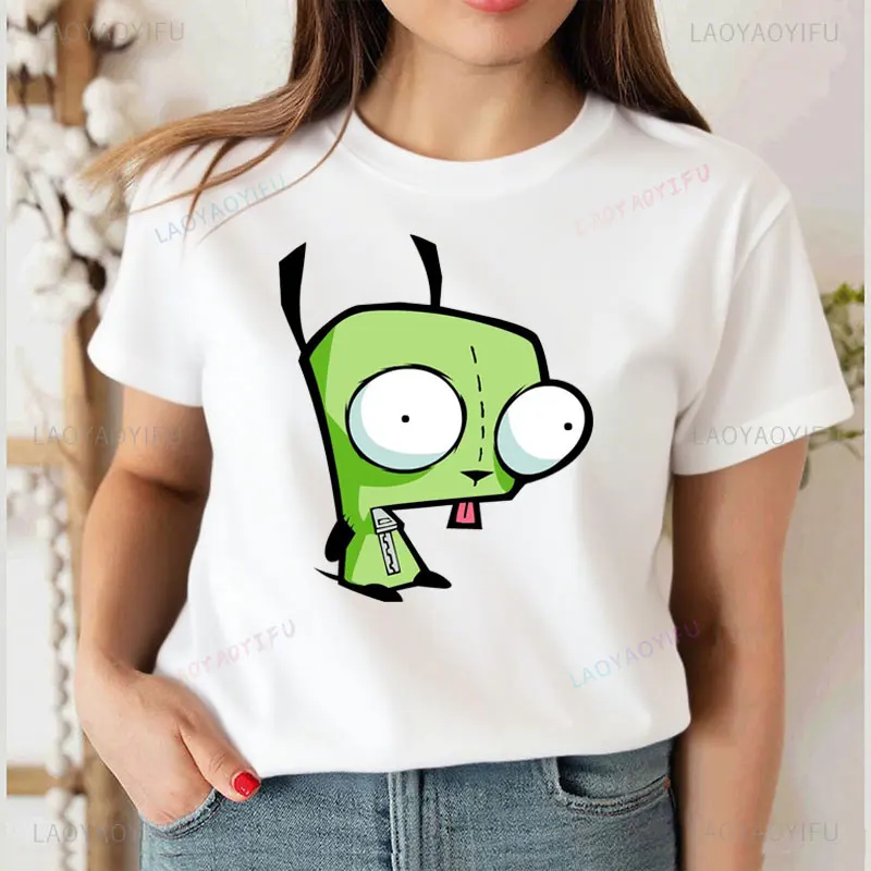 Robloxs وجه أنيمي روبوت قميص عادية متعة ميمي الملابس Harajuku القطن مضحك نمط تي شيرت Camisa الفكاهة طباعة المحملة القمم