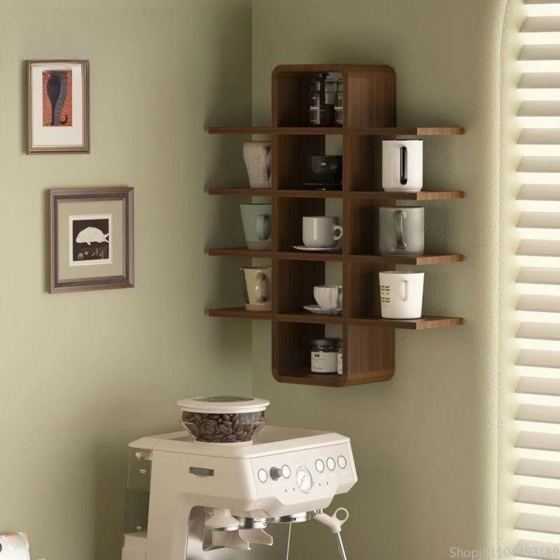 

Kitchen Cup Hanger - Wall Display Rack for Coffee Mugs & Teacups