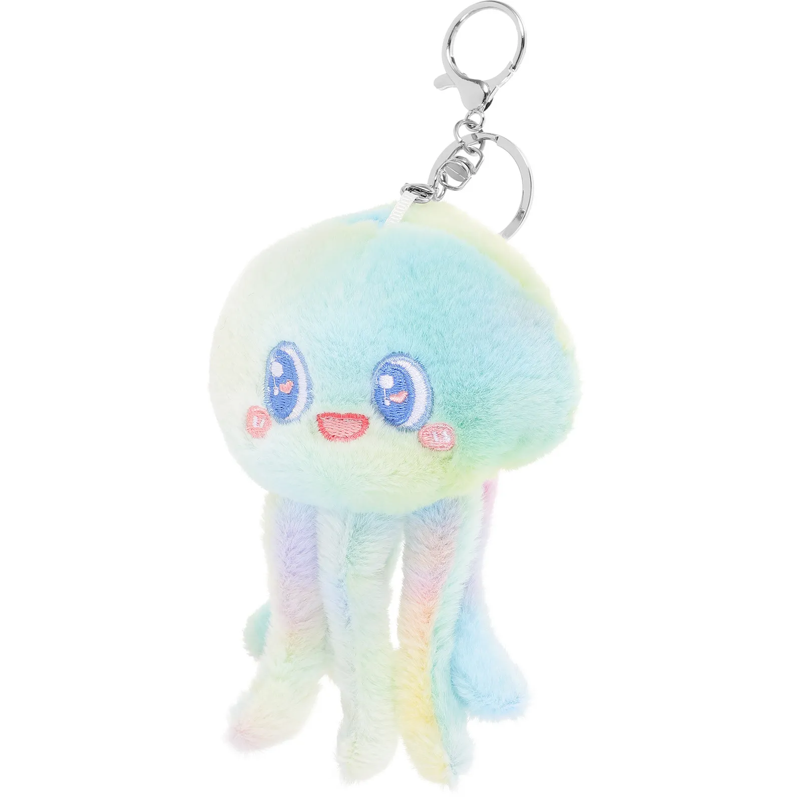 

Octopus Keychain Soft Stuffed Animal Clip Accessory for Keys Backpack Car Cute Gift Decoration Octopus Keychain
