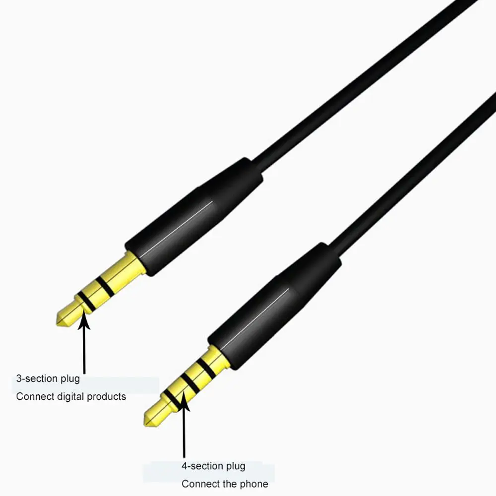 3.5mm z męskiego na męskie Aux kabel Audio Pro 3.5 Jack mikrofon przewód AUX samochodowe Stereo Adapter do słuchawek