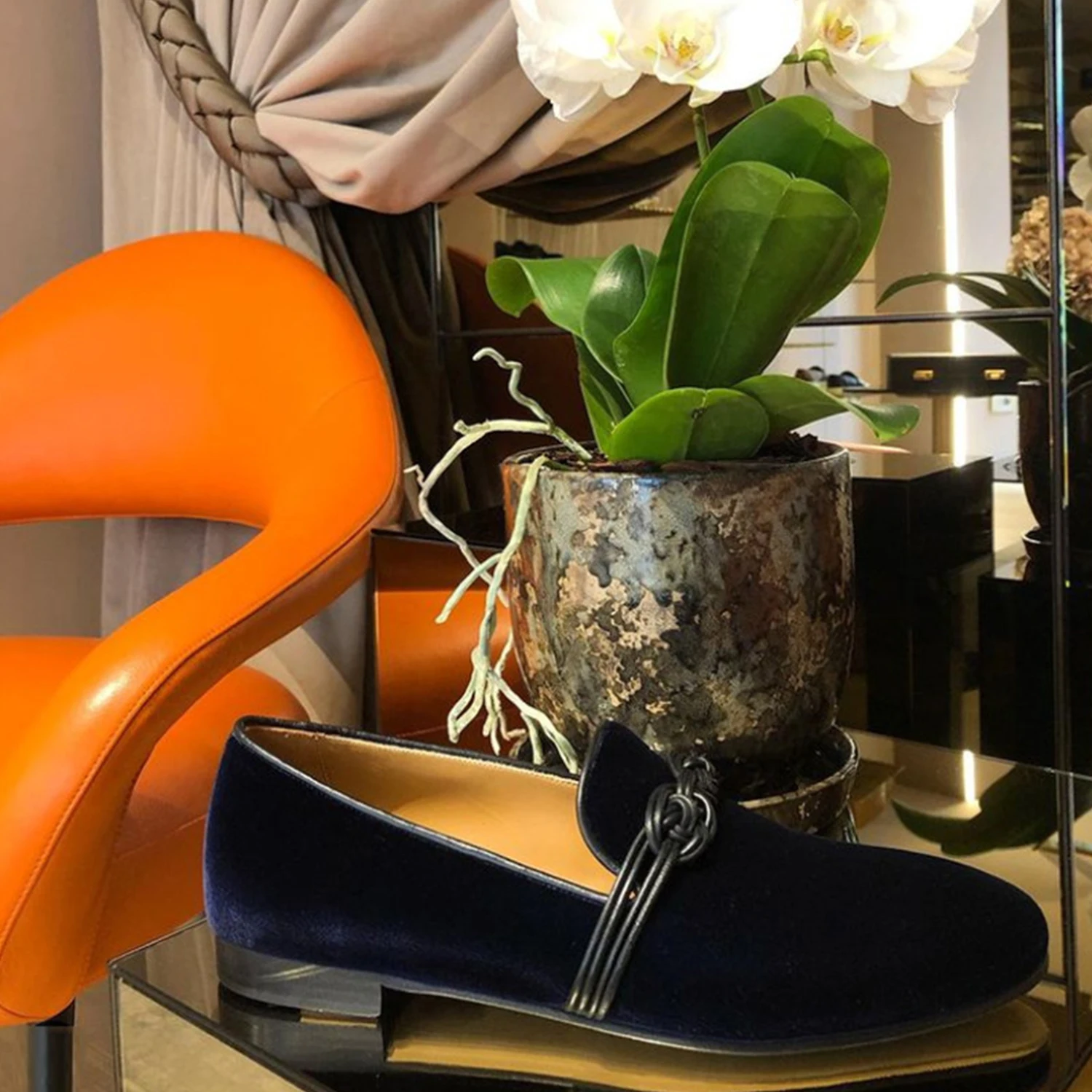 

Piergitar Summer Style Handmade Leather Rope Design Men's Loafers Breathable Leather Insole Velvet Smoking Slippers Plus Size