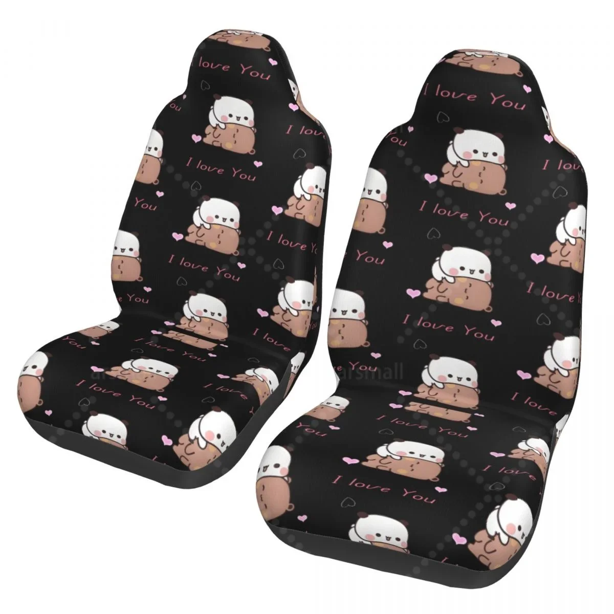 

Bubu Dudu jugando suave Panda Bear funda para asiento coche funda protectora antiincrustante y conveniente estilo único 2 uds