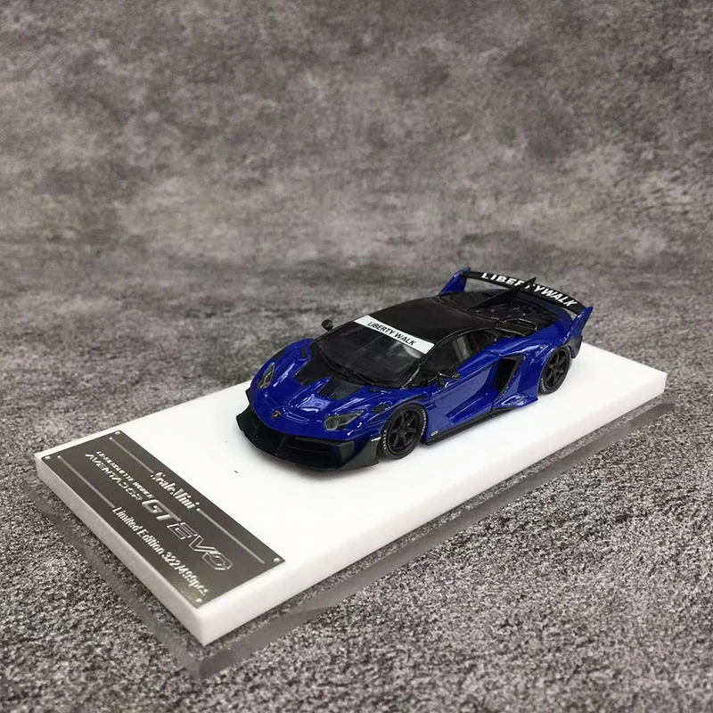 ScaleMini 1:64 Model Car Wide Body Aventador GT EVO Resin Sport Vehicle