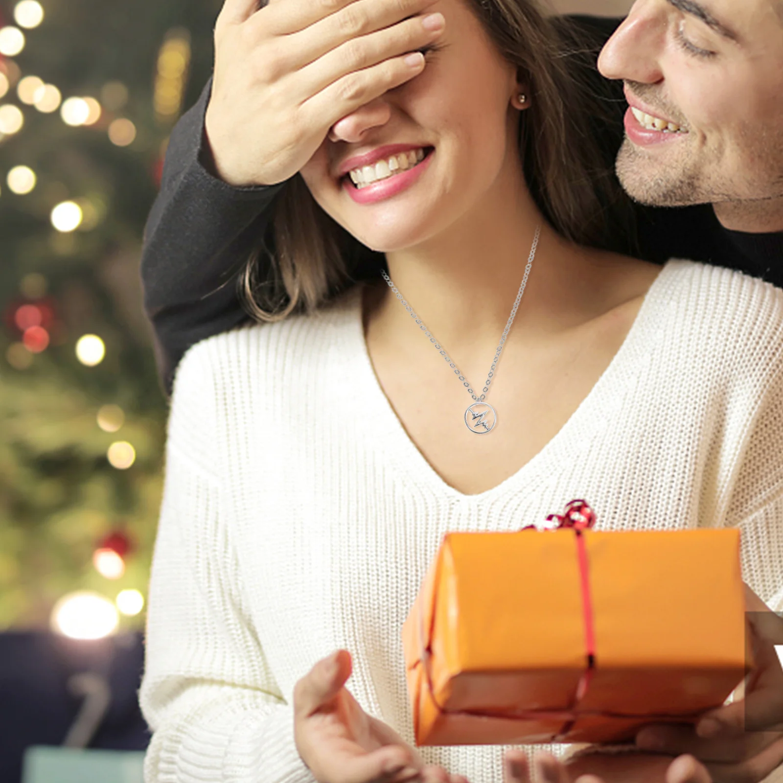 50Pcs Creative Ecg Heartbeat Charms Metal Pendants for DIY Jewelry Accessories Necklace Bracelet Bracelet Pendant