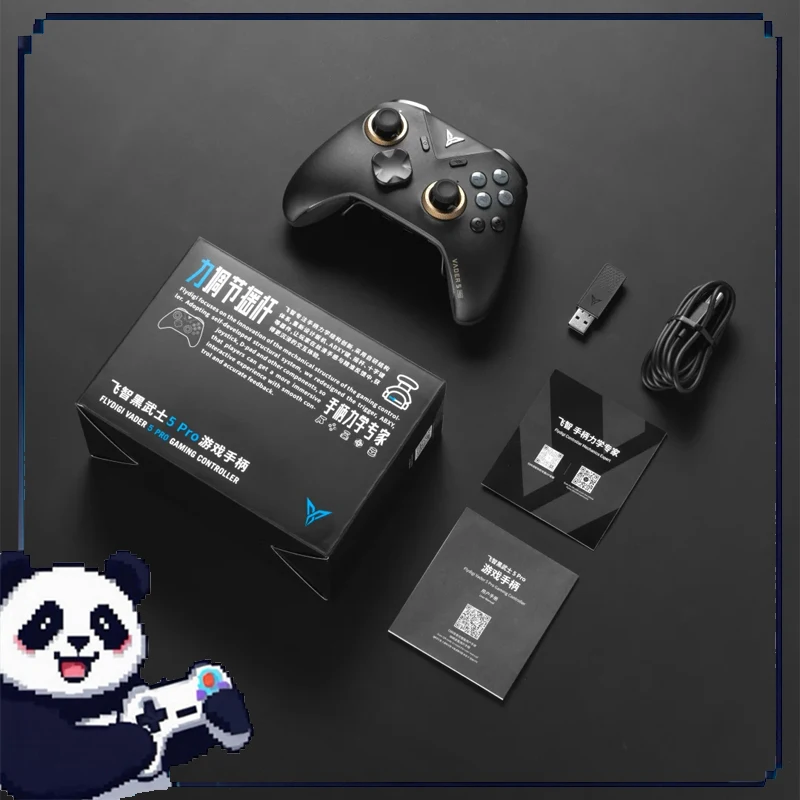 

Black Samurai 5Pro game controller Tri mode2.4G PC/Switch/TV/iOS/Android steam Bluetooth Gamepad apex Black Myth Wukong Gifts