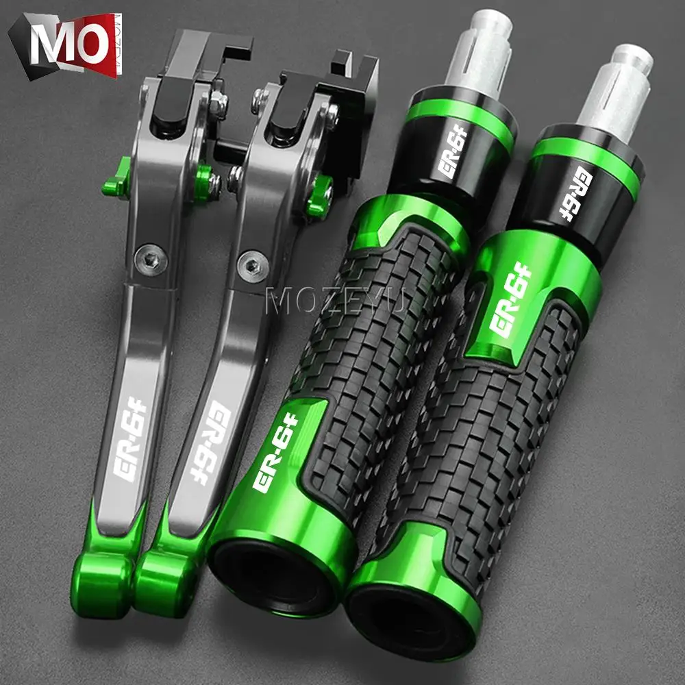 For KAWASAKI ER6F ER 6F ER-6F 2006 2007 2008 Clutch Lever Brake Lever Set Adjustable Handle Levers Motorcycle Hand Grips Ends - view 3