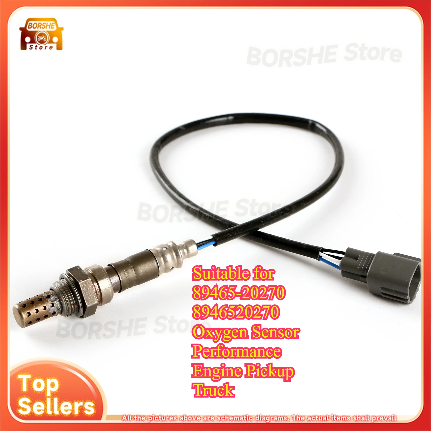 

2026 Suitable for 89465-20270 8946520270 Oxygen Sensor Performance Engine Pickup Truck