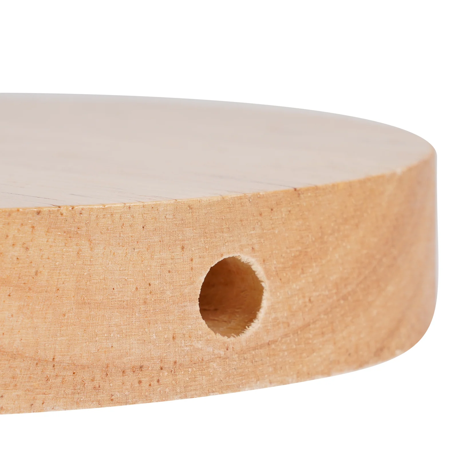 

2Pcs Round Wooden Lamp Base Durable Smooth Surface for Small Table Lamps Statues Party Wedding Decorations Round Table Lamp Base