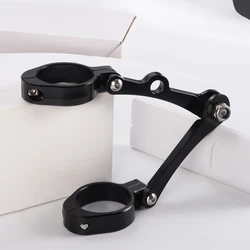 Universal Motorcycle Accessories Spotlight Holder CNC Fork Tube Mount Clamp 39mm-41mm Headlight Bracket