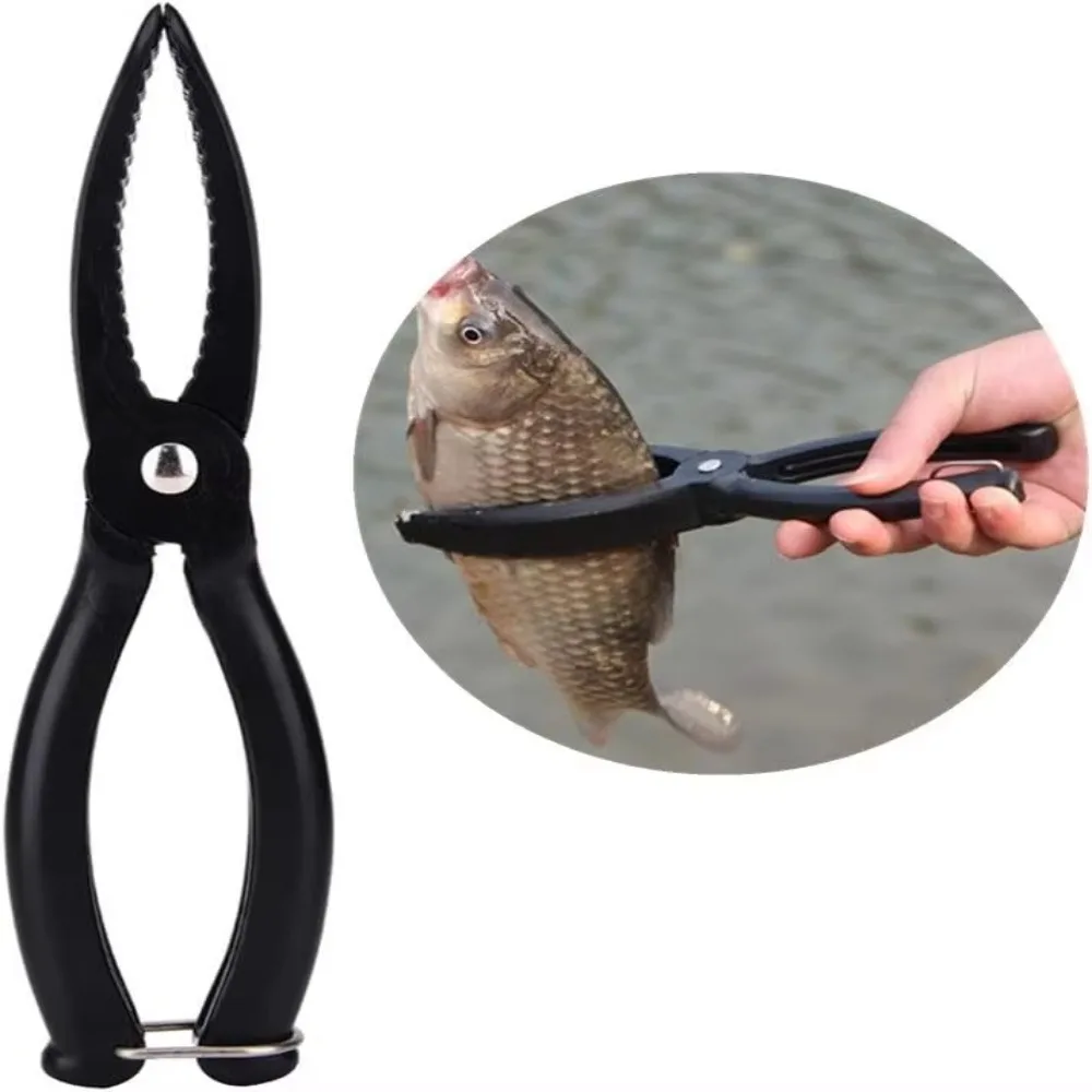 

New Non-slip Fish Control Device Catch Fish Plier Supplies Plastic Clamp Fish Controller Fishing