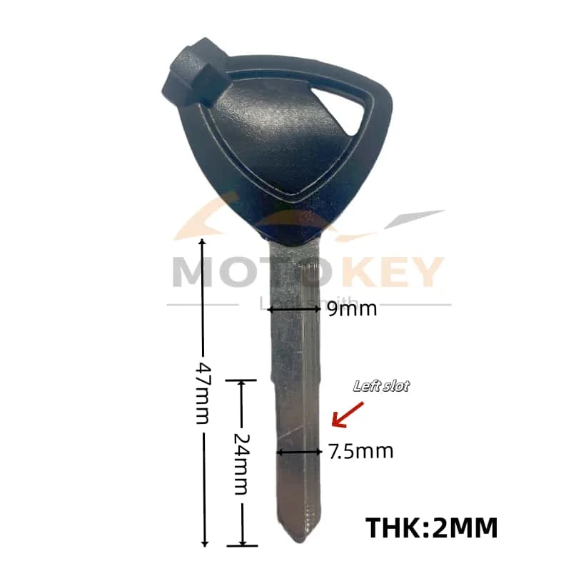 مفاتيح الدراجة النارية لياماها قفل مضاد للسرقة VOX BWS 4 فولت BWS125 VOX50 GTR125 JOG EVO مفتاح الدراجة النارية مع ملصق مغناطيسي #4