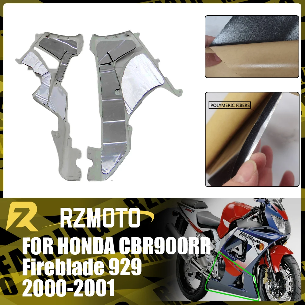 

For Honda CBR900RR Fireblade 929 2000-2001 Motorcycle Protective Heat-Insulating Film ABS Fairing Professional Heat Shield