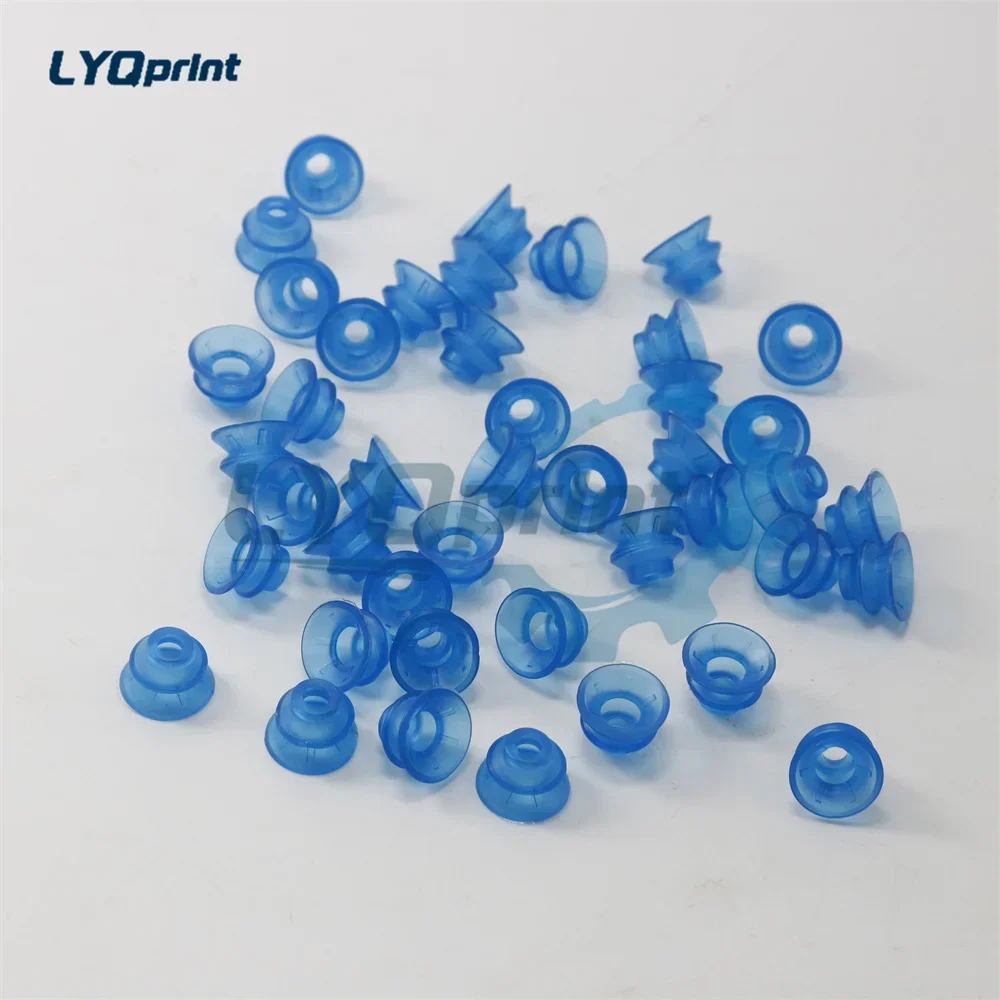 100 Pieces Muller Martini Rubber Sucker Suction Cup Rubber Nozzle For Offset Printing Binding Machine Spare Parts
