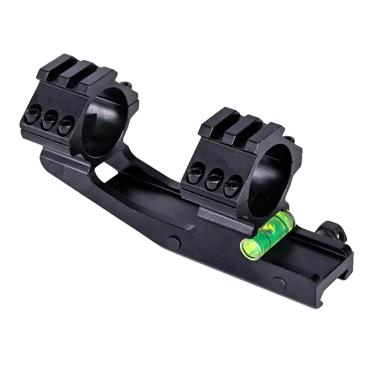 Mounting 21mm Rail 25mm/30mm Rings Cantilever QD Scope Mount Aluminum Bracket Clamp Holder