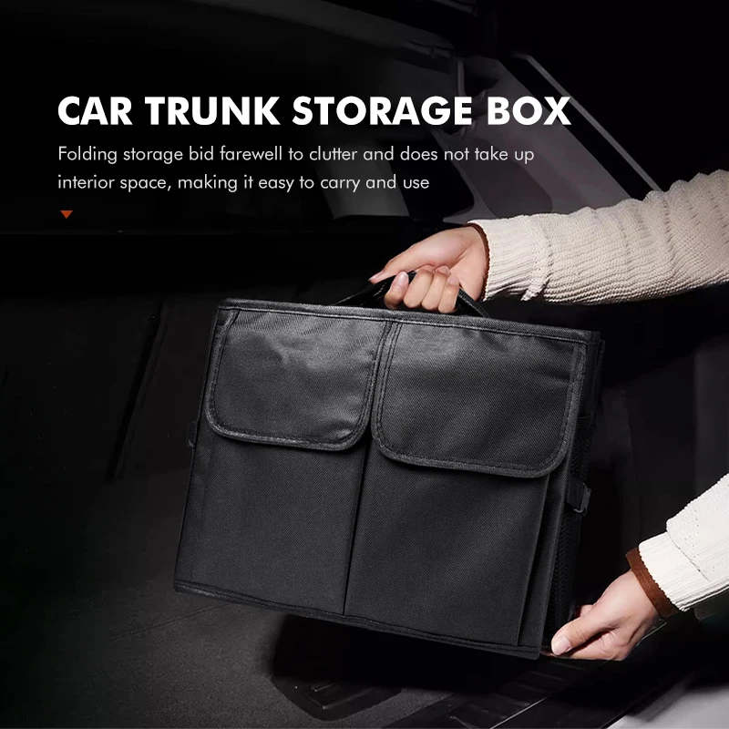 

Car Trunk Organizer Folding Stowing Tidying Emergency Box For Lincoln Mondeo MKC MKZ MKX MKT Aviator Navigator