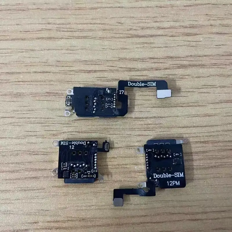 10pcs lot MEP flex Built-In R-SIM DB Double SIM MEP SED iC Flex Cable SIM Card Management Accessory for iPhoneIP12 to 17