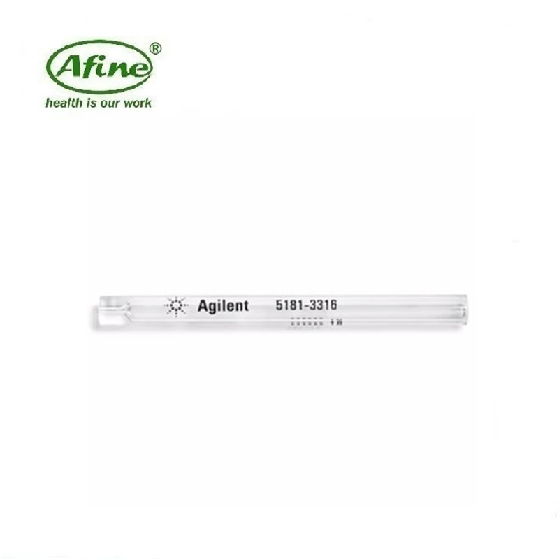 AFINE (Agilent 5181-3316), Splitless Inlet Liner for GC, Single Taper, Deactivated