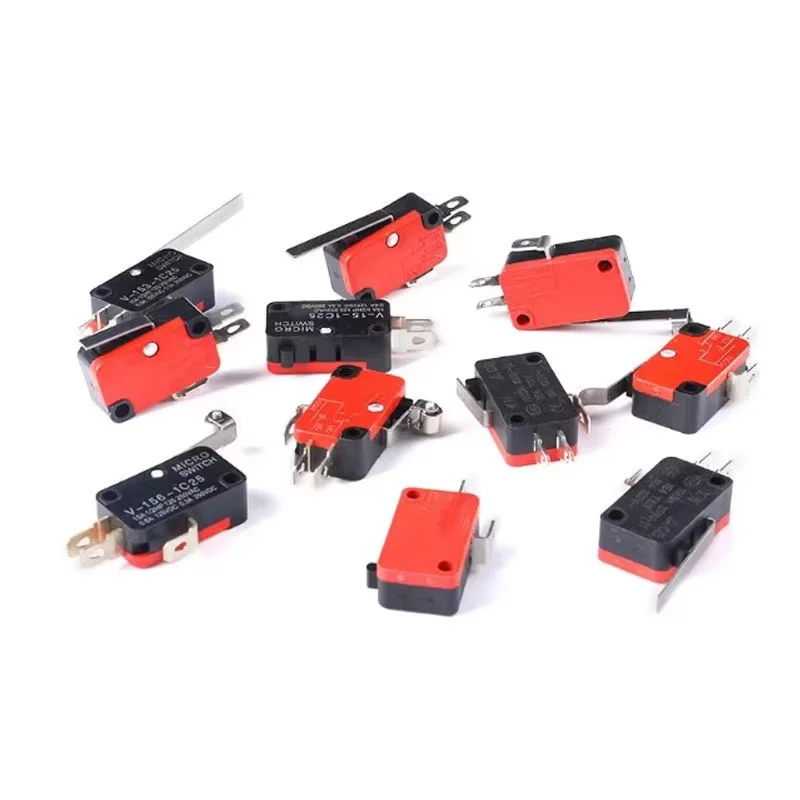 50PCS Travel limit micro touch switch KW7-0 KW7-1I KW7-3 5A copper contact 250V-156-1C25