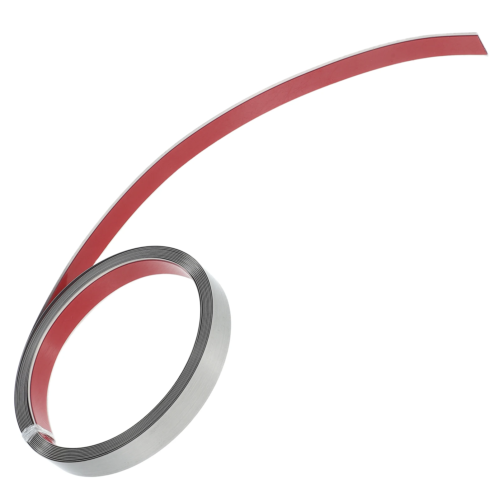 

Stainless Steel Decorative Strip Self Adhesive Wall Strips Flexible Trim Crown Molding Peel Stick Edge Strips Stainless Fridge