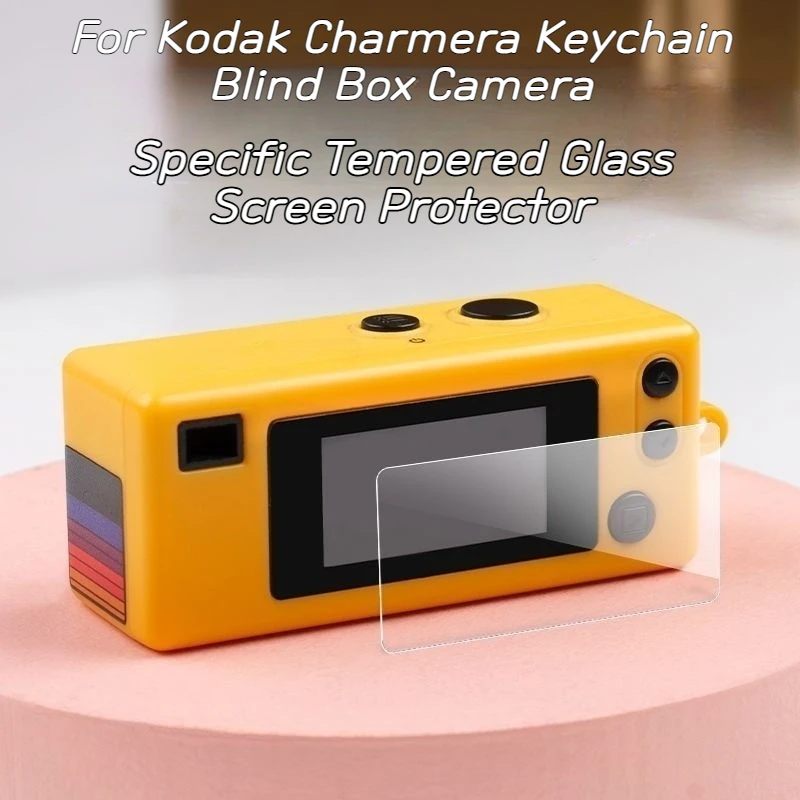 

1/2/3Pcs 9H Glass Film Tempered Glass Screen Protector For Kodak Charmera Mini Camera Glass Film Display Screen Film