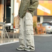 Fashionable Loose-fit Casual Pants For Men Korean Style Spring Autumn Ins Trendy Urban New Model Trousers
