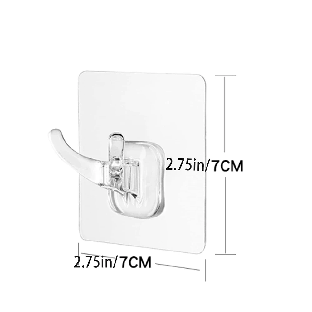 Picture 3: Adhesive Razor Hook Shaving Shaver Shelf Storage Holder for Bathroom Kitchen Organizer