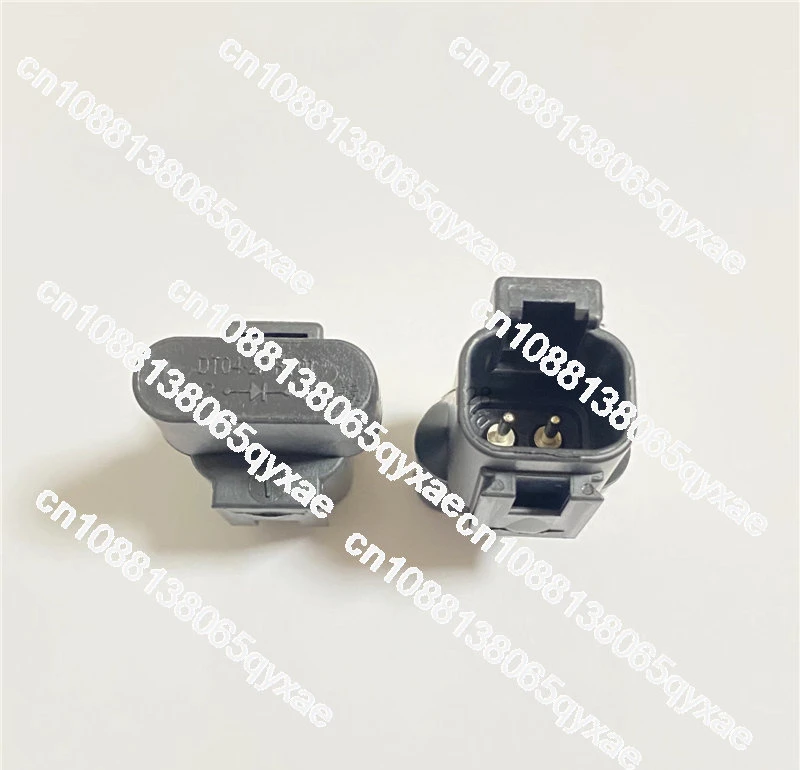 

2pcs DT04-2P-RT01 DEUTSCH 2P Black Diode Автомобильная штепсельная вилка