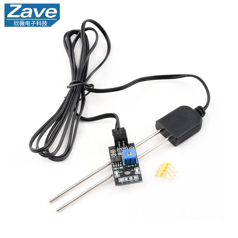 Soil Moisture Detector Module Soil Humidity Sensors Meter Hygrometer Water Tester Corrosion Resistance Probe DC 3.3-12V