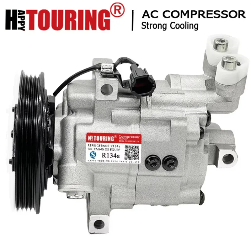 

AC Compressor for NISSAN MARCH MICRA III NOTE 2002-2010 92600-AX80A 92600AX80B 92600AX84A 92610AX80A 92600AX84B 92600-AX84B