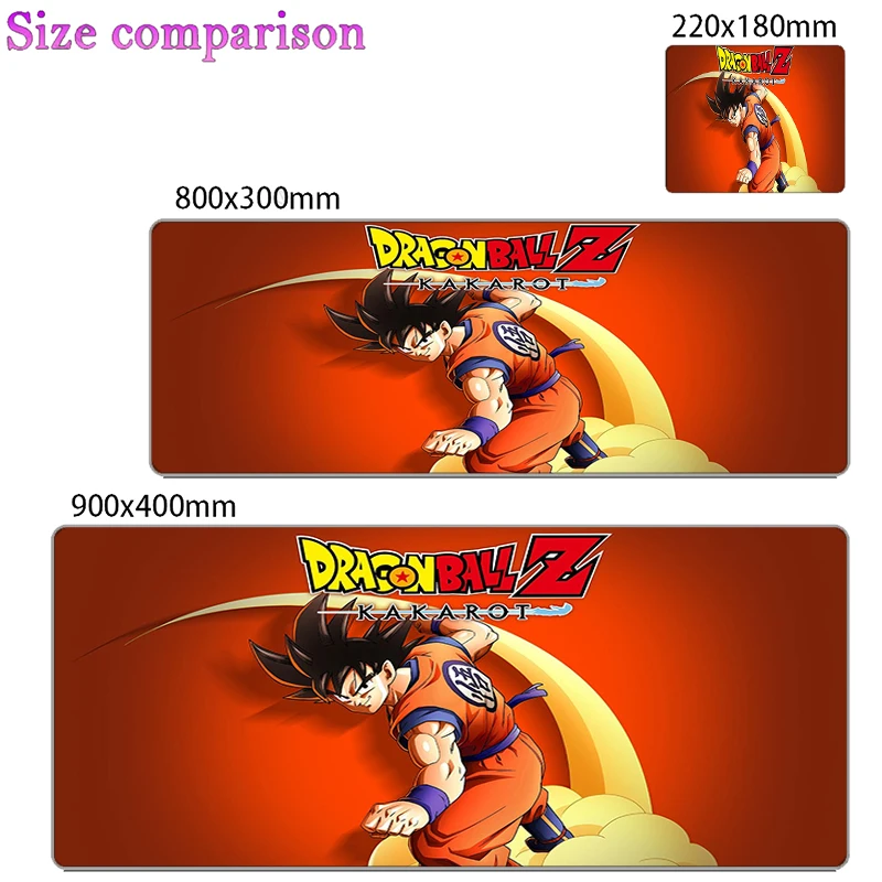 DBZ Mouse Pads Dragon Balll Z Computer Speed type carpet mat for e-sports players Laptop Keyboard Mousepad Office Desk Mat rug