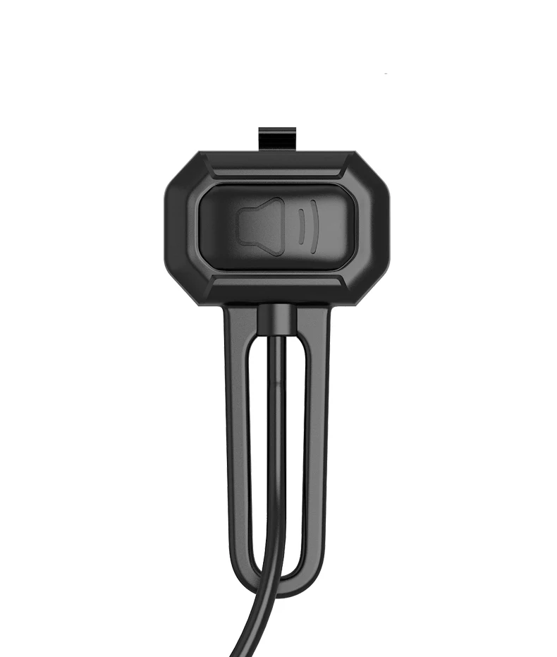 Fahrrad- und E-Scooter-Hupe, wiederaufladbar, eingebauter Lithium-Akku, wasserdicht, 125 dB, Super Sound, Klingel – Detail 4