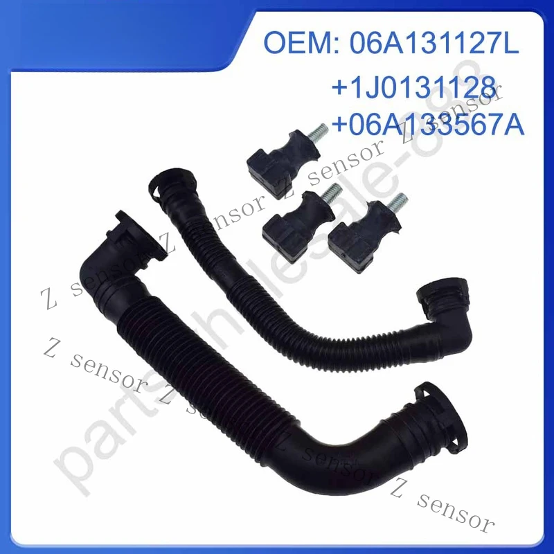 AAA+ New Secondary Air Pump Breather Exhaust Hose For Audi A4 VW Passat B6 Golf 5