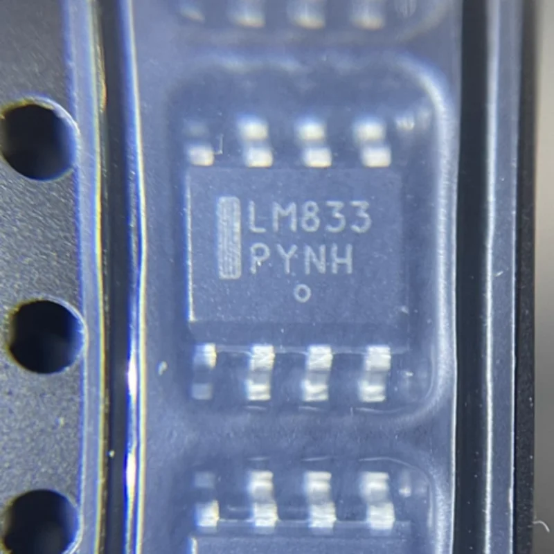 10PCS/LM833DR2G LM833 SOP8 Original Genuine Goods in Stock