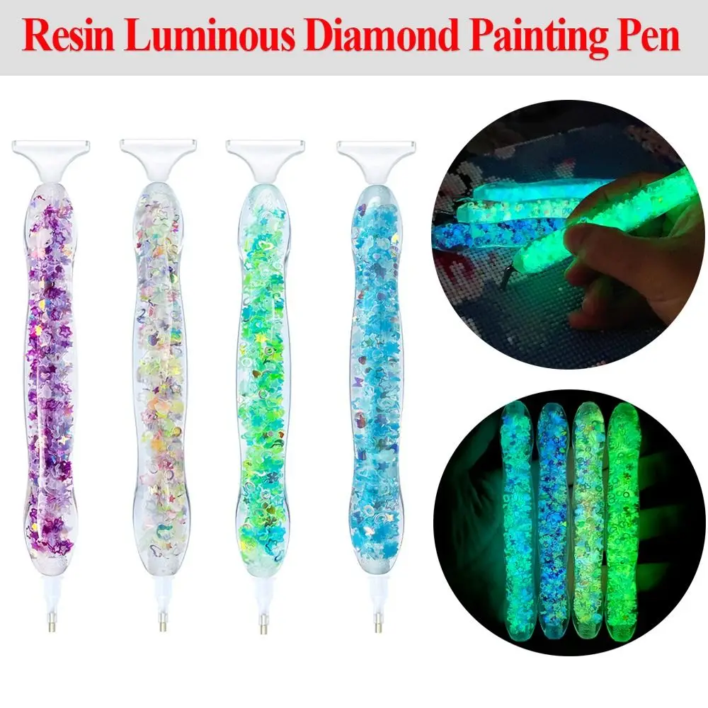 Tips Luminous Spot Drill Pen Cross Stitch Luminous Point Drill Pen Diamond Painting Accessories Diamond Painting Pens