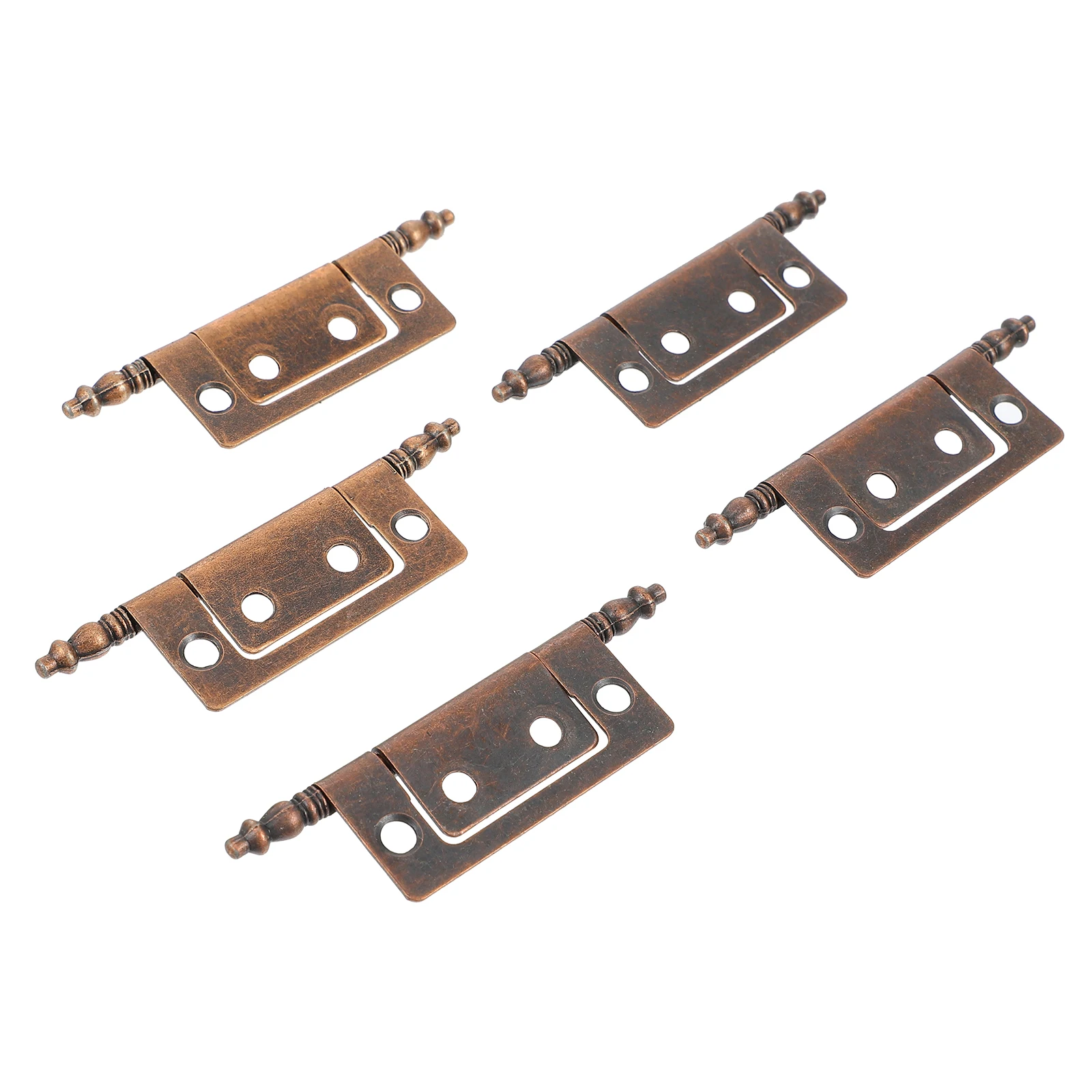 

Furniture Hinges Vintage Decor Retro Door Matte Brown Universal Cabinet Hinge Hardware Heavy Duty Easy Install Dissemble