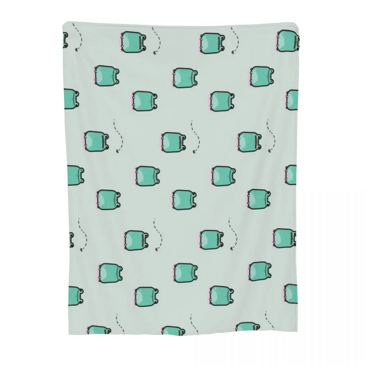 

2024 Winter 3d Print Blanket Cute Frogs Throw Blanket Hair Blanket for Teenage Cover Livingroom Bedroom Sofa Bed Cover