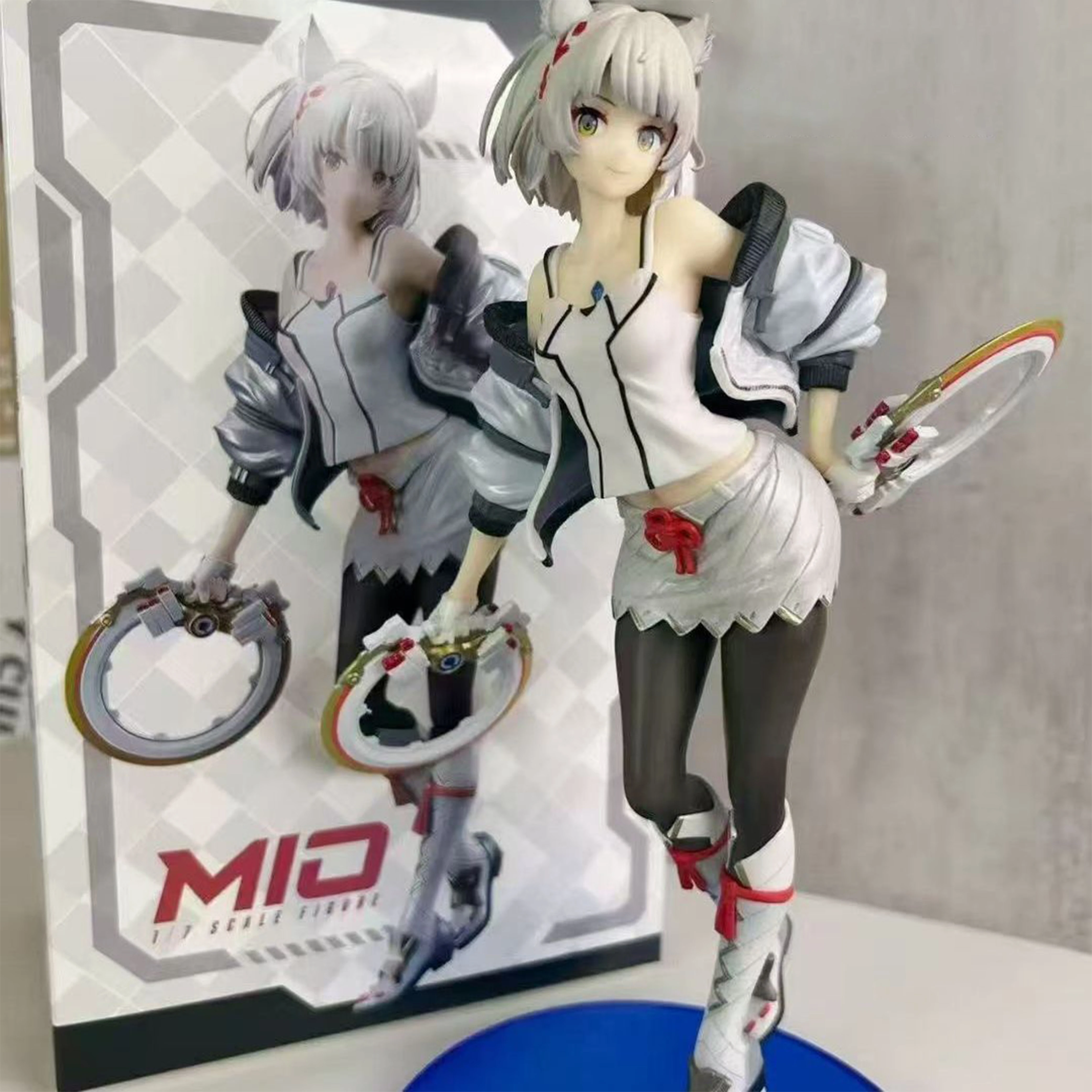 Figura de Anime Xenoblade Chronicles Mio, Boneco de Ação, Decoração de Mesa, Estátua de Coleção, Modelo de Brinquedo Infantil, Presente de Aniversário