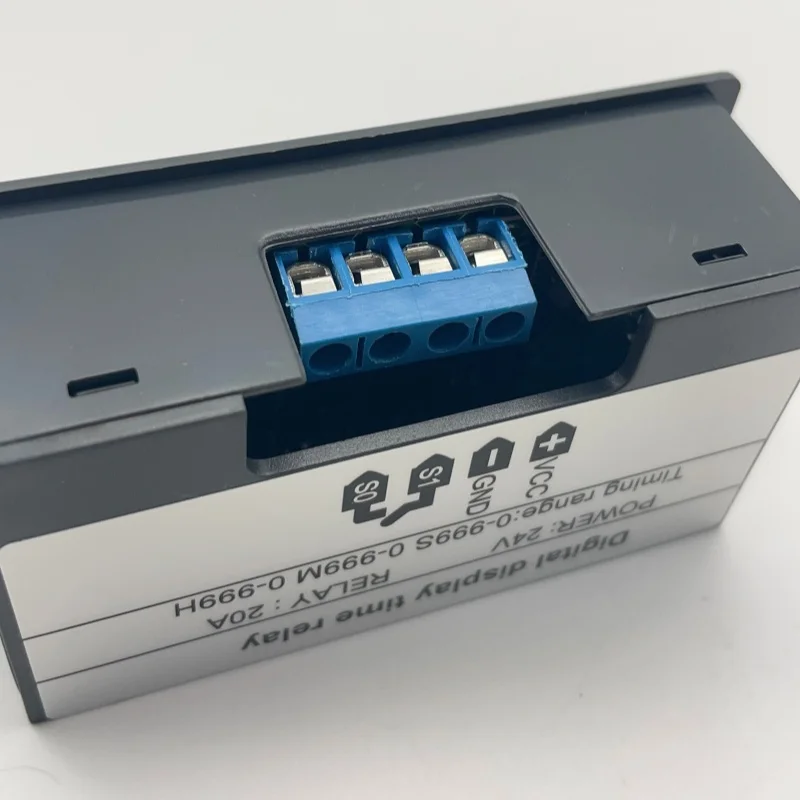 T3230 12V 24V 220VDigital Time Delay Relay Dual LED Display Cycle Timer Control Switch Adjustable Timing Relay Time Delay Switch