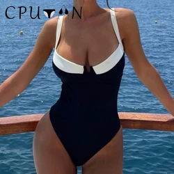 Zestaw Bikini CPUTAN 2024 Push Up strój kąpielowy nadruk w stylu Vintage głęboko wycięte stringi stroje kąpielowe Biquini kostium kąpielowy dla dziewczynek letnie stroje plażowe